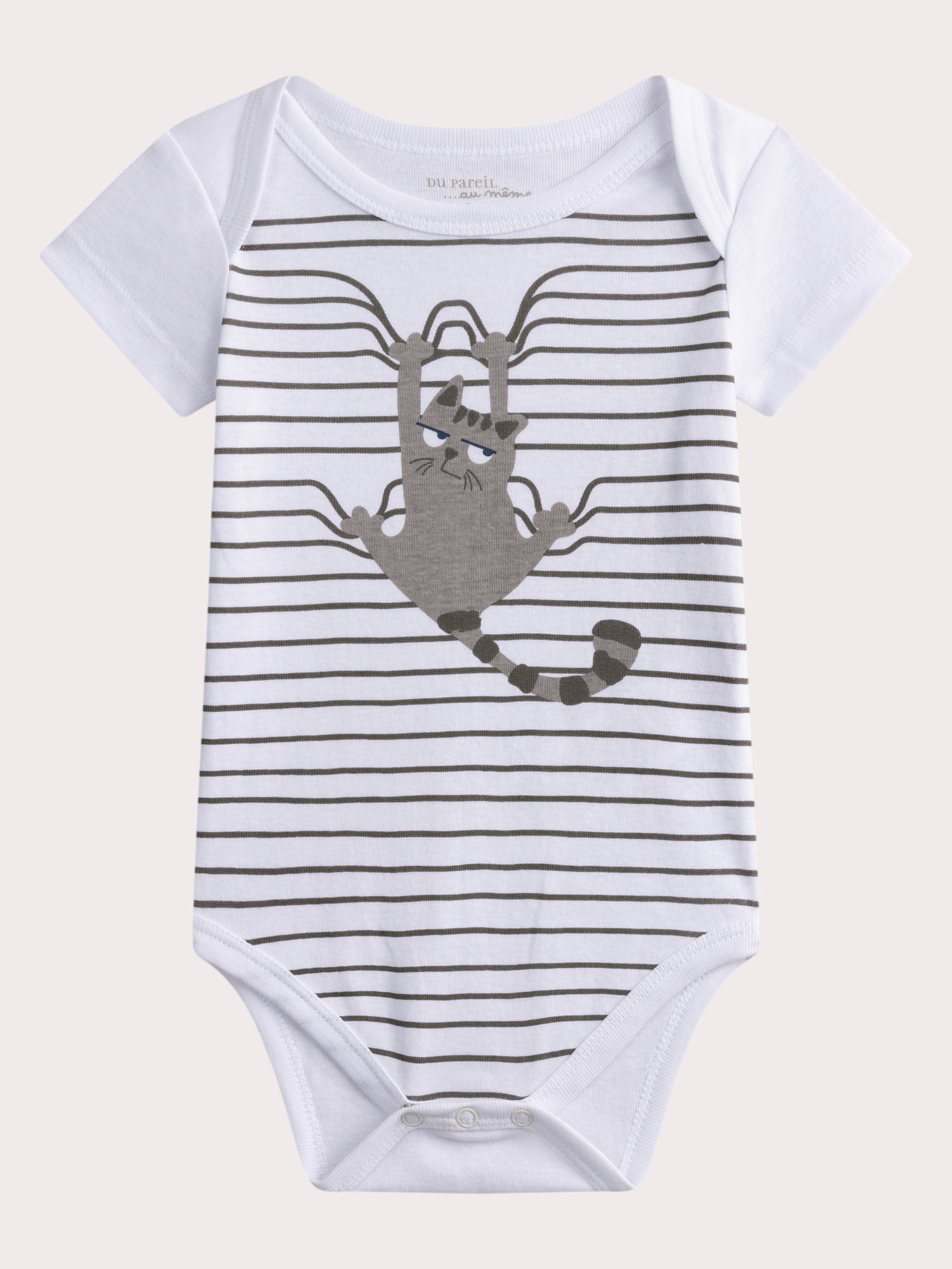 Body chat lot de 2 pour bébé garçon