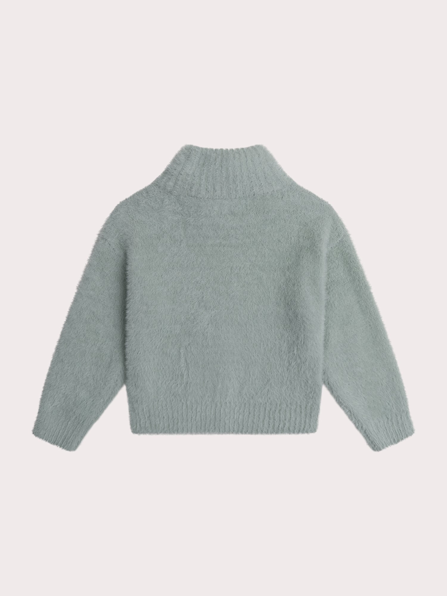 Pull en maille plume animation licorne