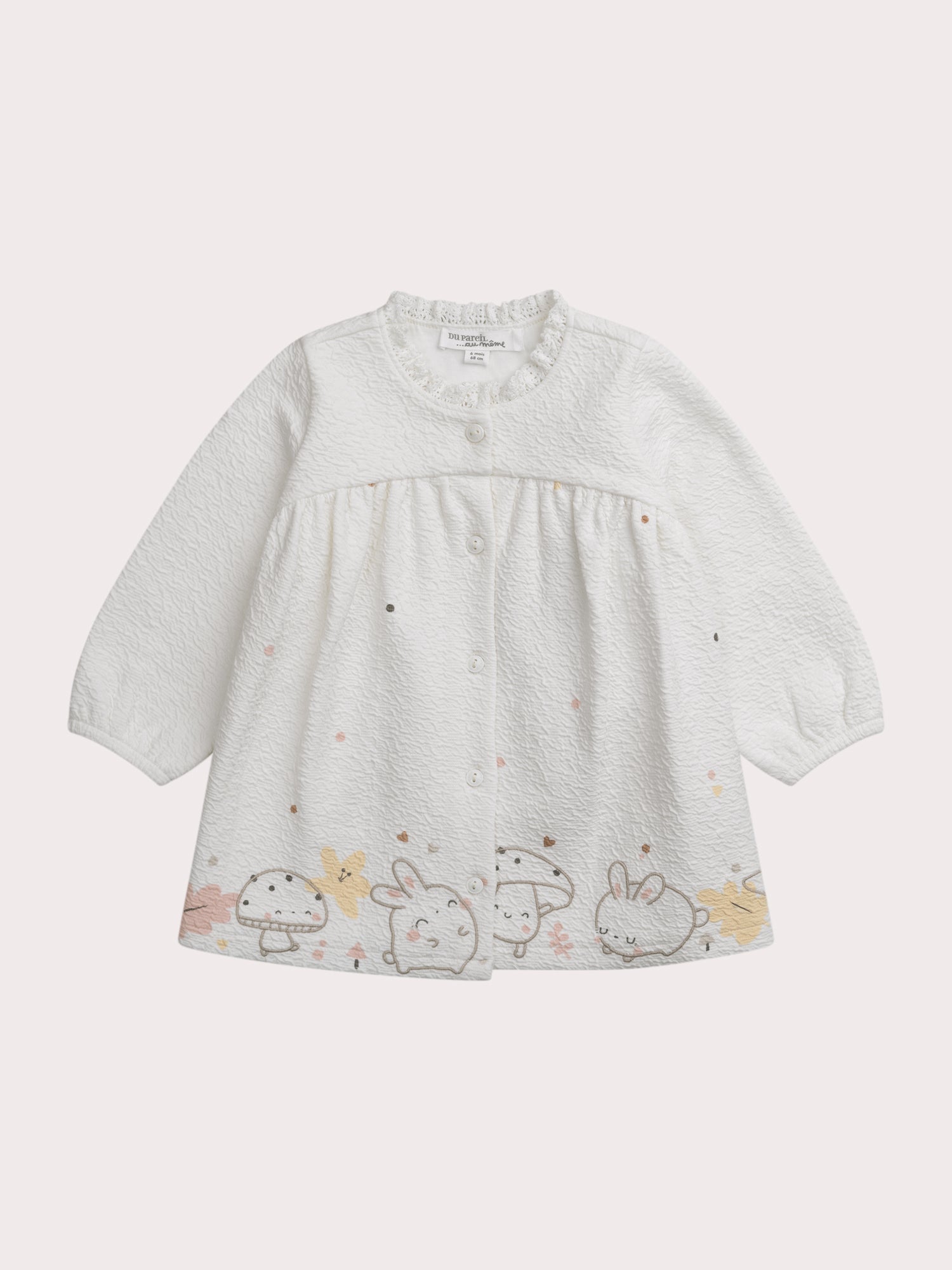 Ensemble naissance robe et legging pour fille