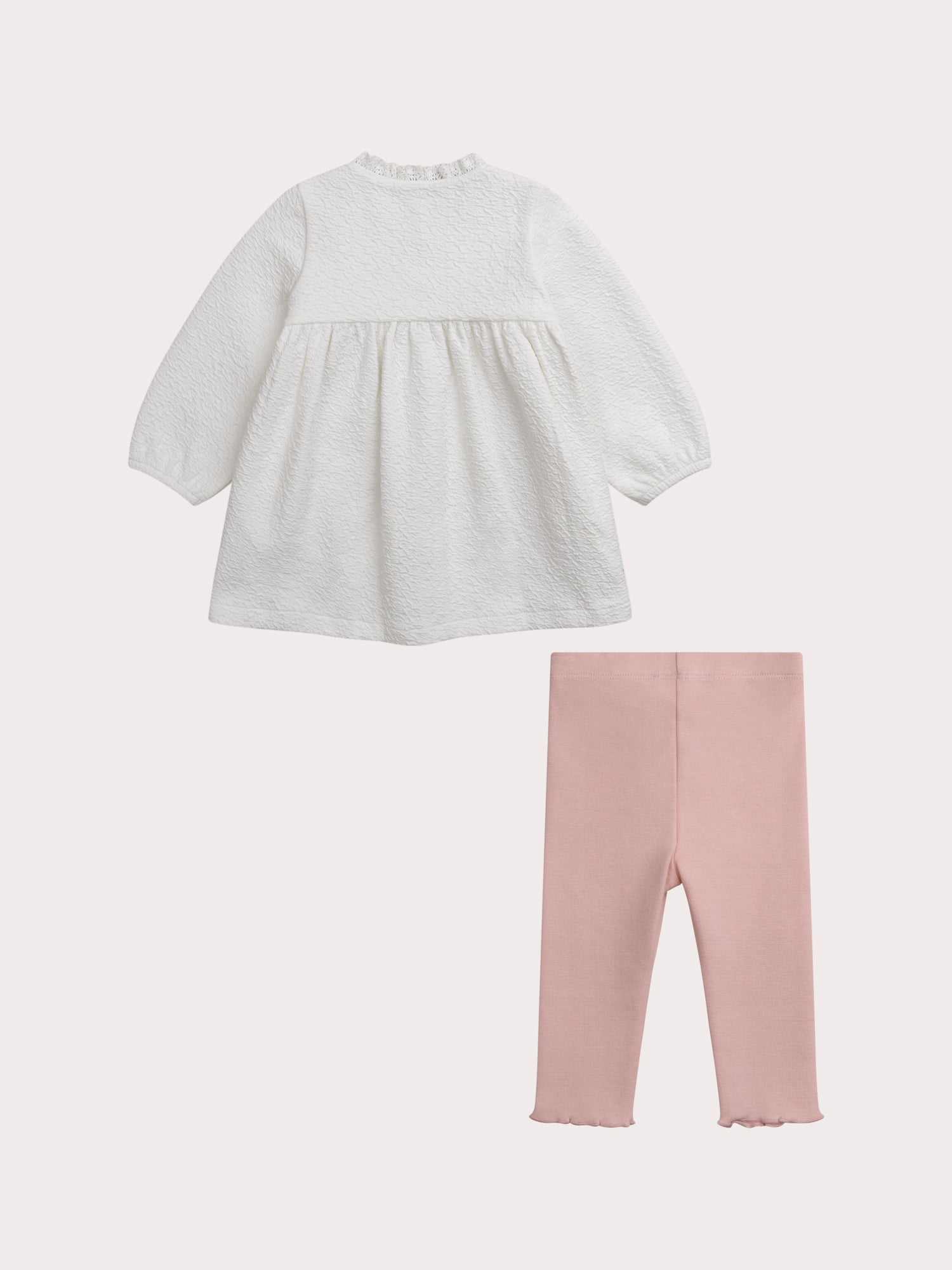 Ensemble naissance robe et legging pour fille