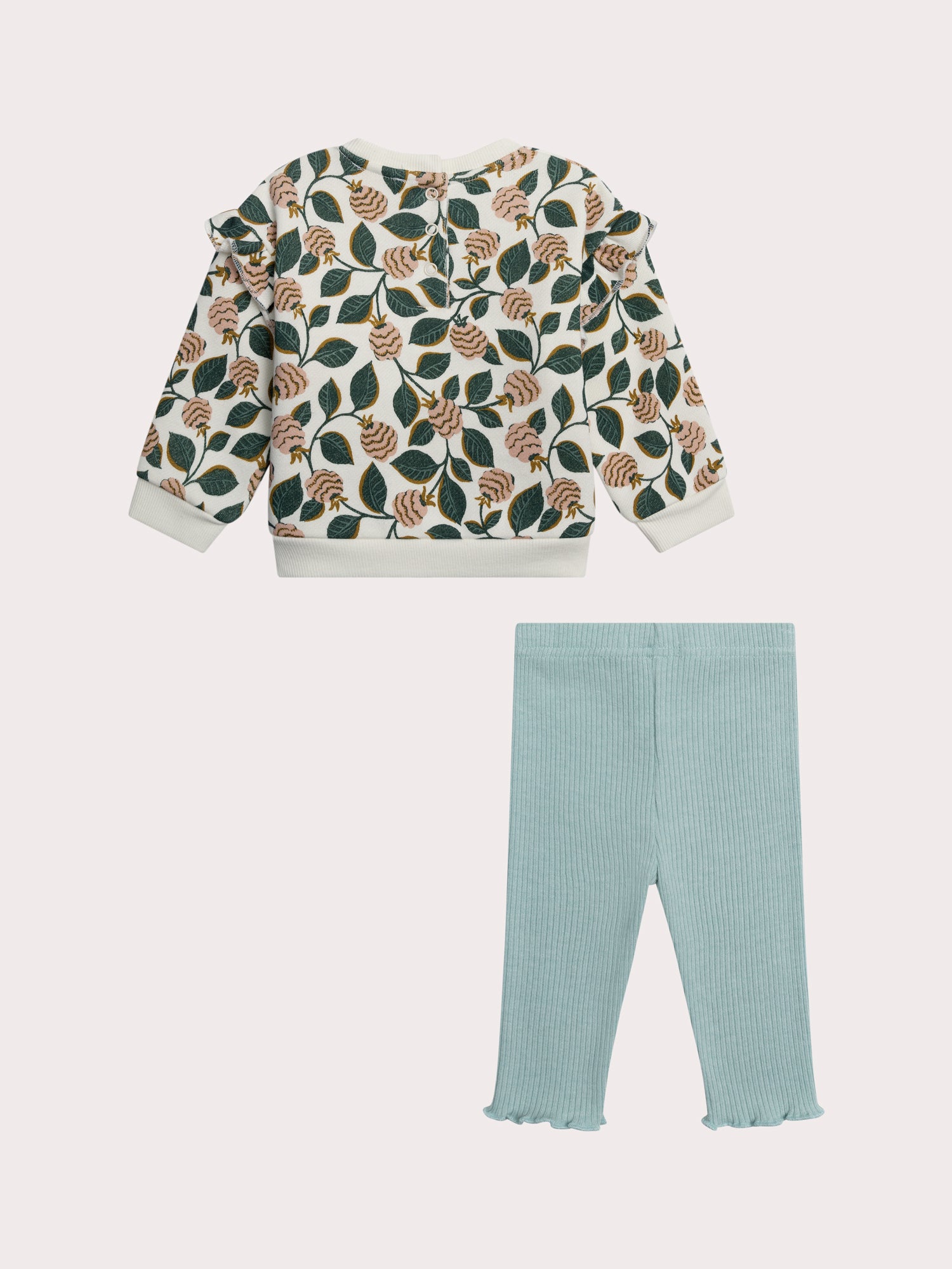 Ensemble à fleurs pour bébé fille