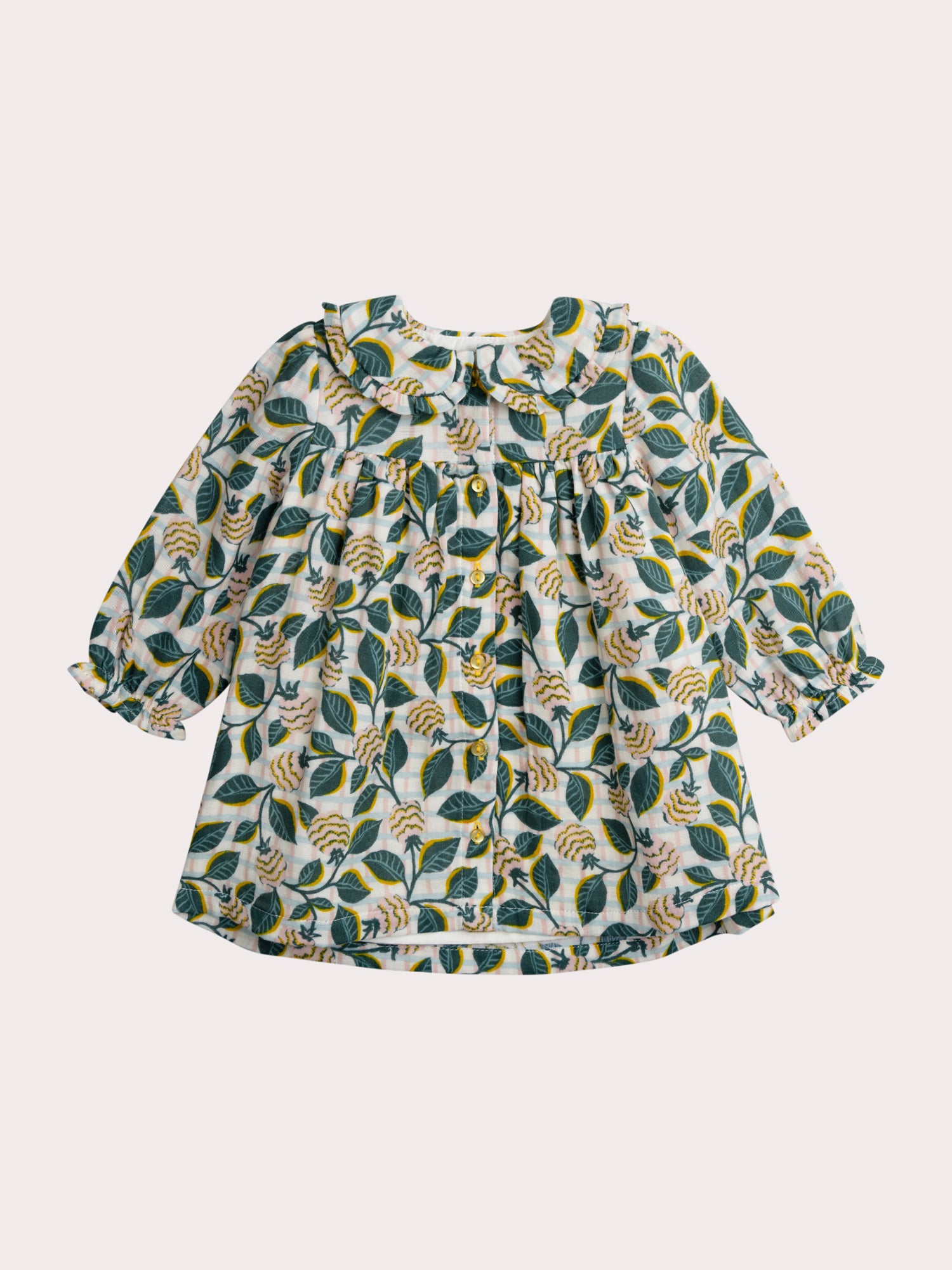 Robe à fleurs pour bébé fille