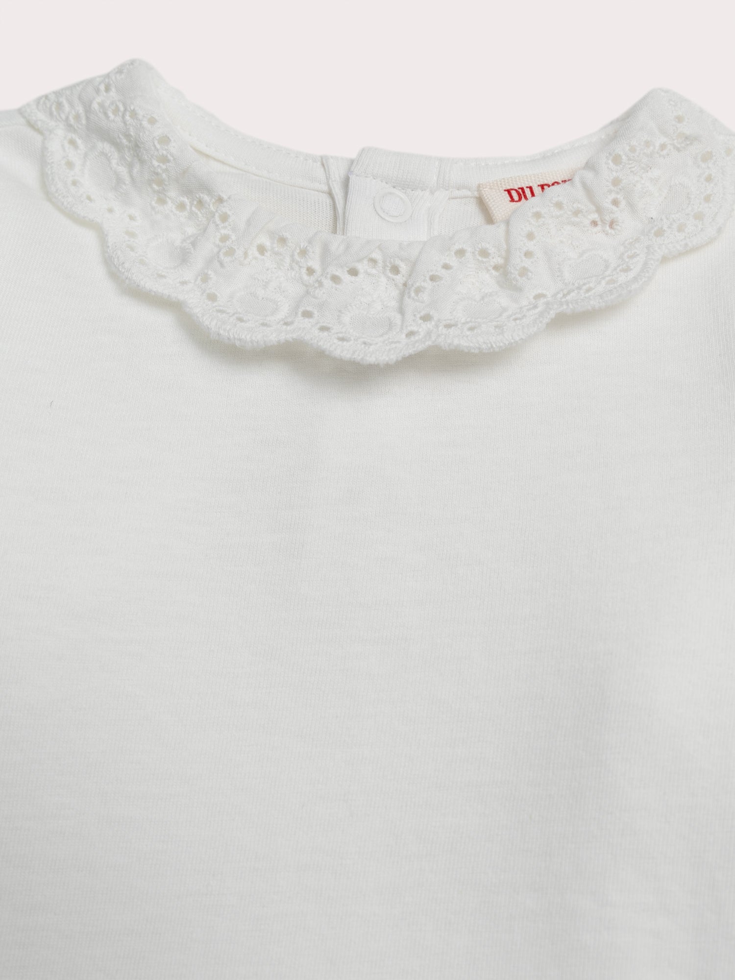 Brassière écrue pour bébé fille