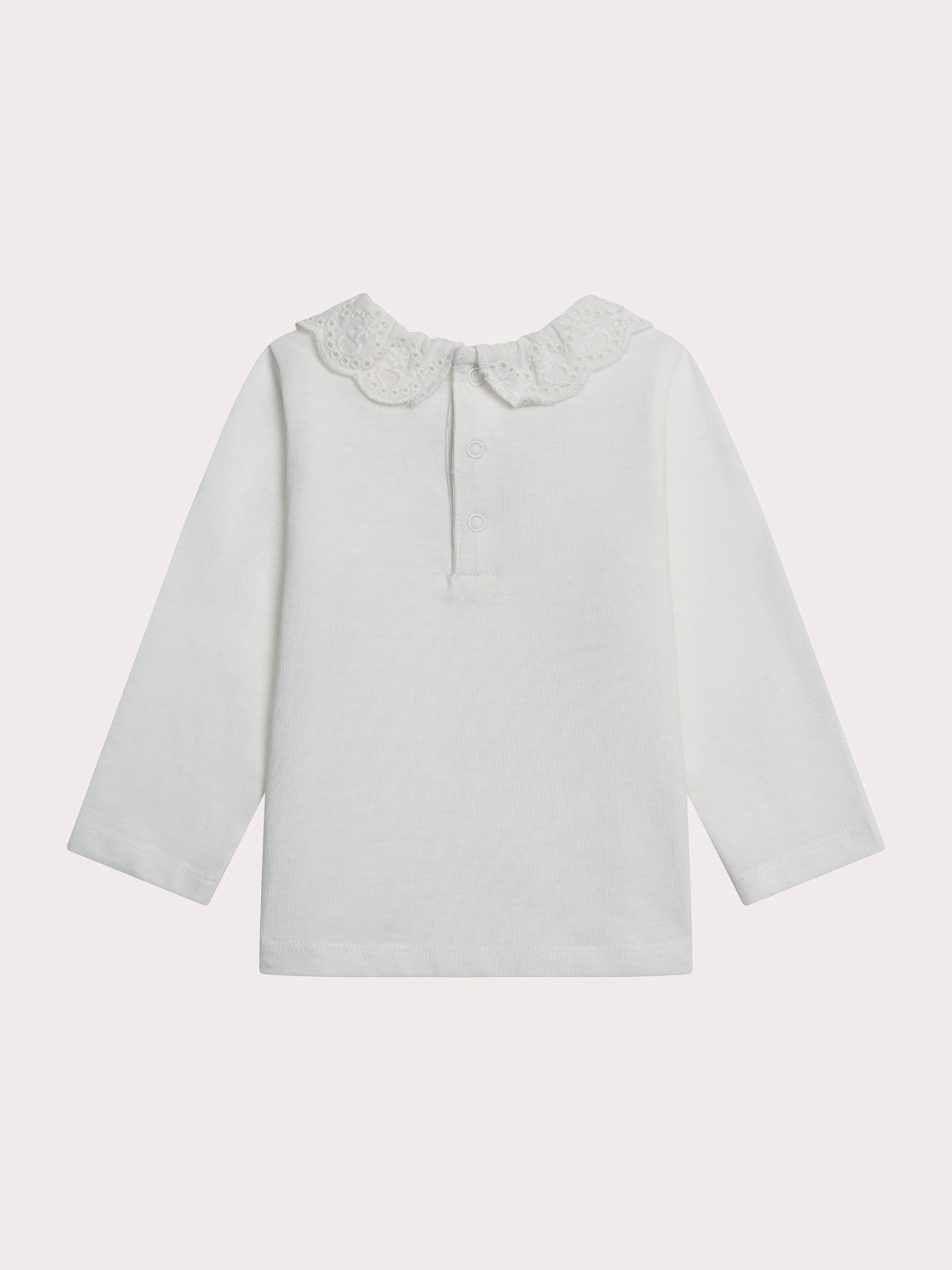 Brassière écrue pour bébé fille