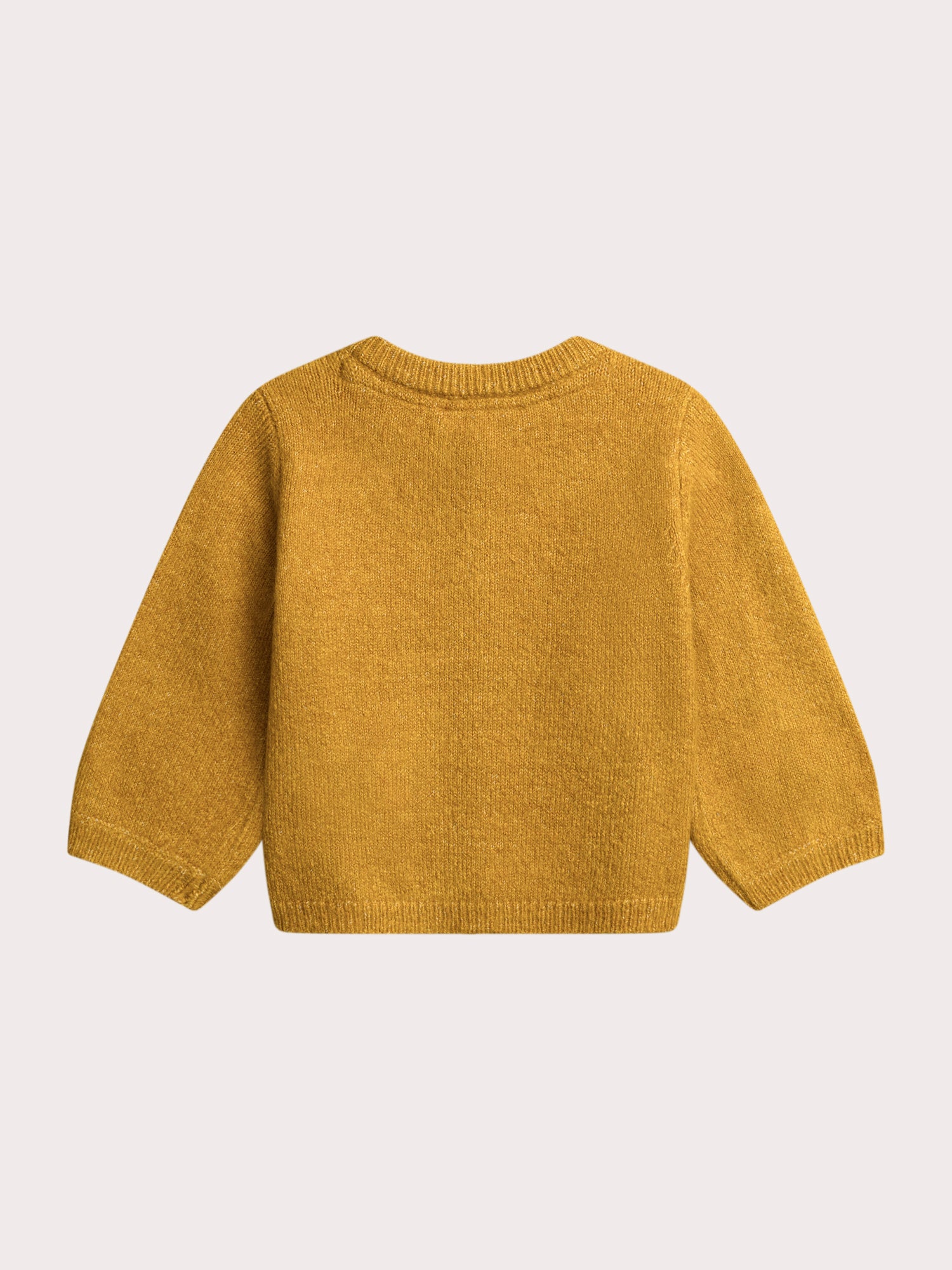 Cardigan jaune pour bébé fille