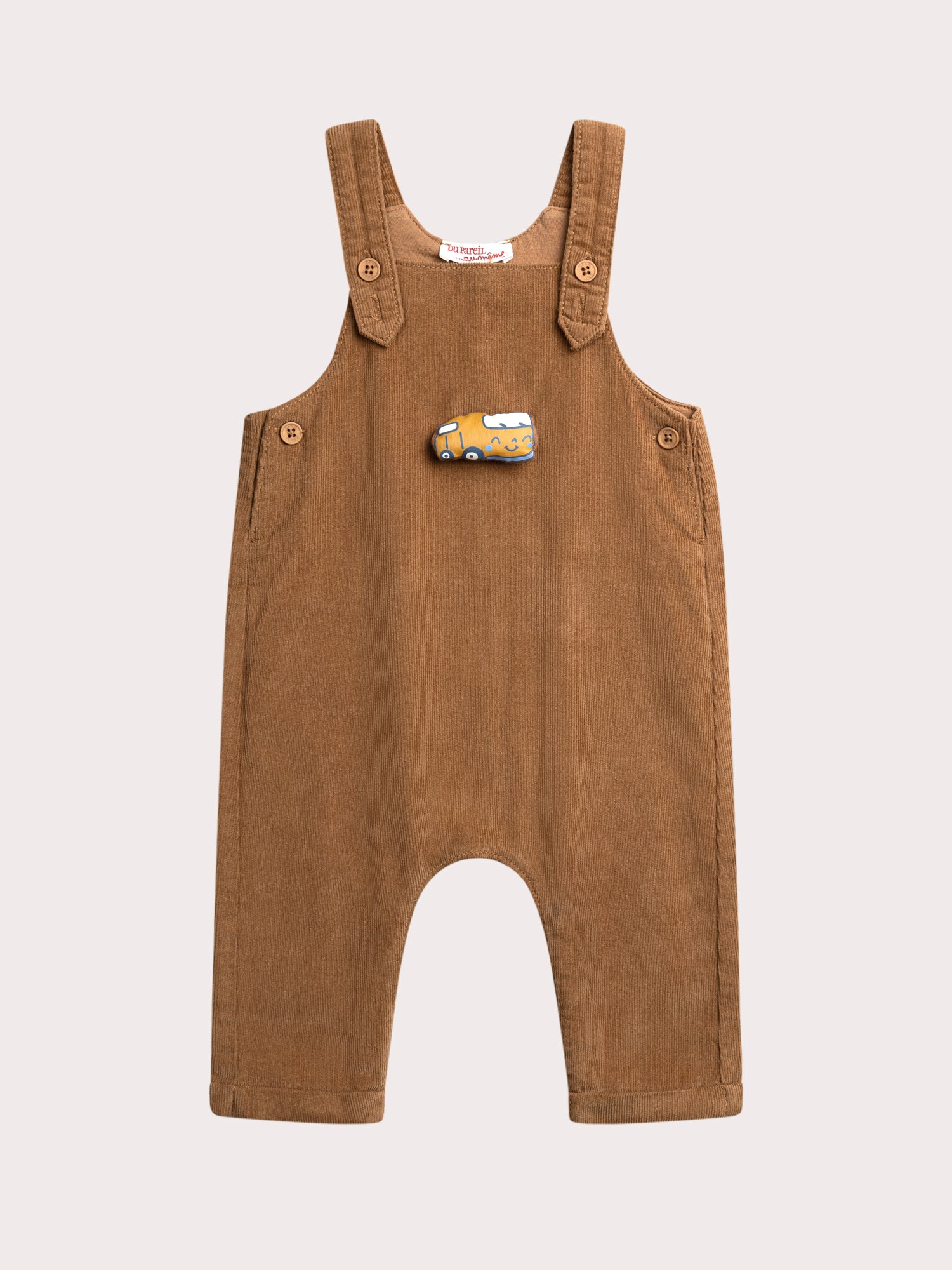 Salopette marron pour bébé garçon