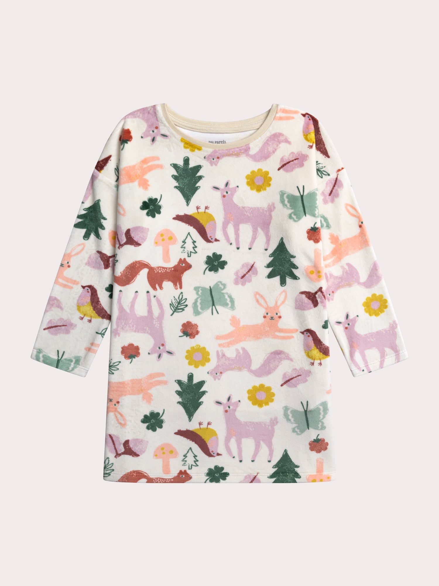 Chemise de nuit animaux pour enfant fille