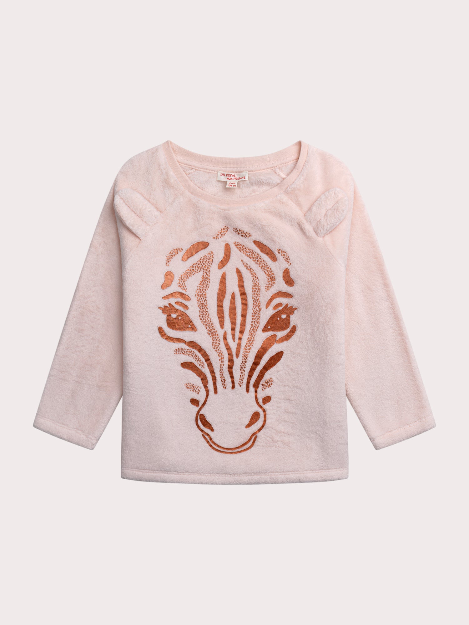 Pyjama zèbre pour enfant fille