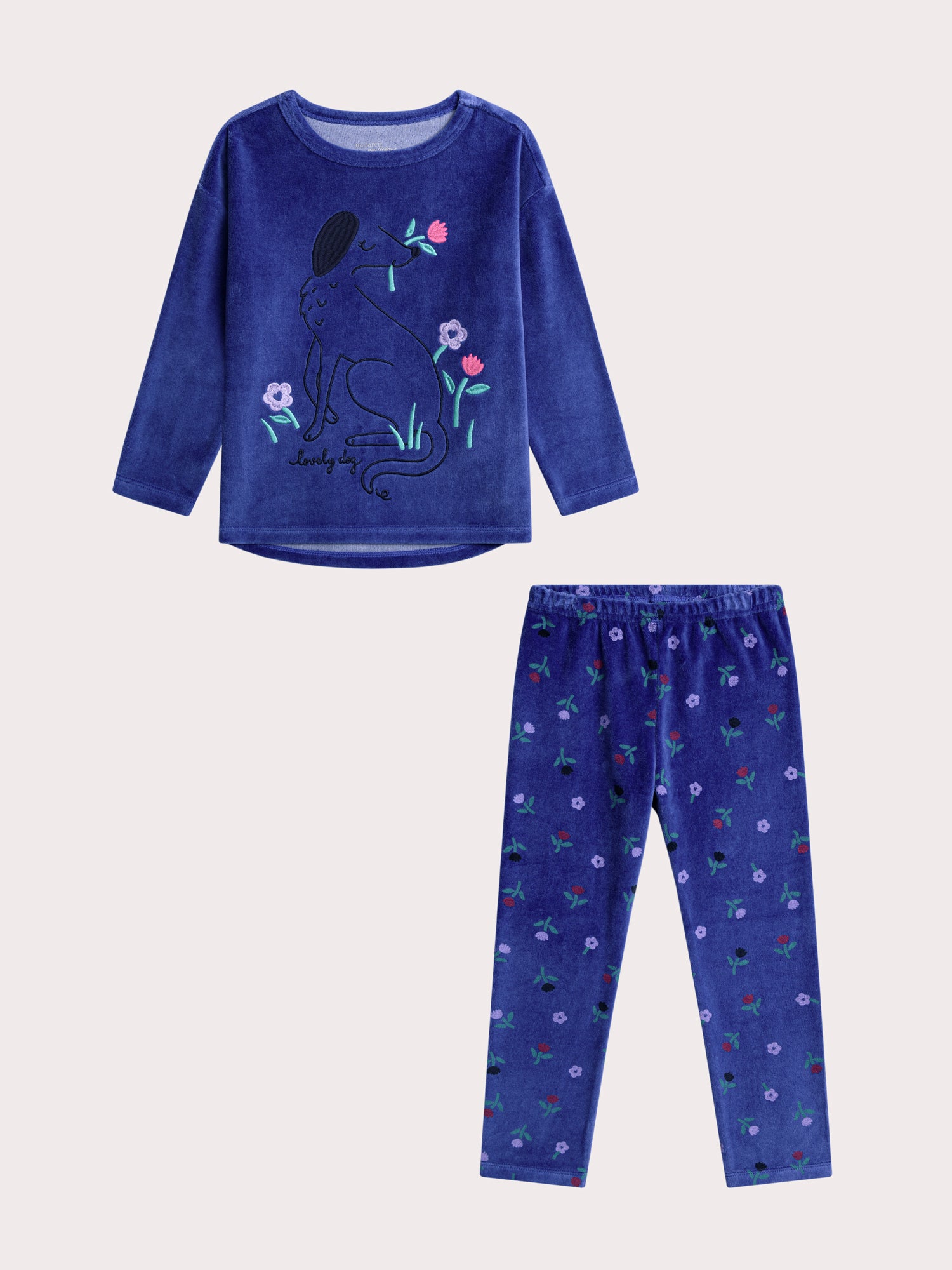 Pyjama chien pour enfant fille