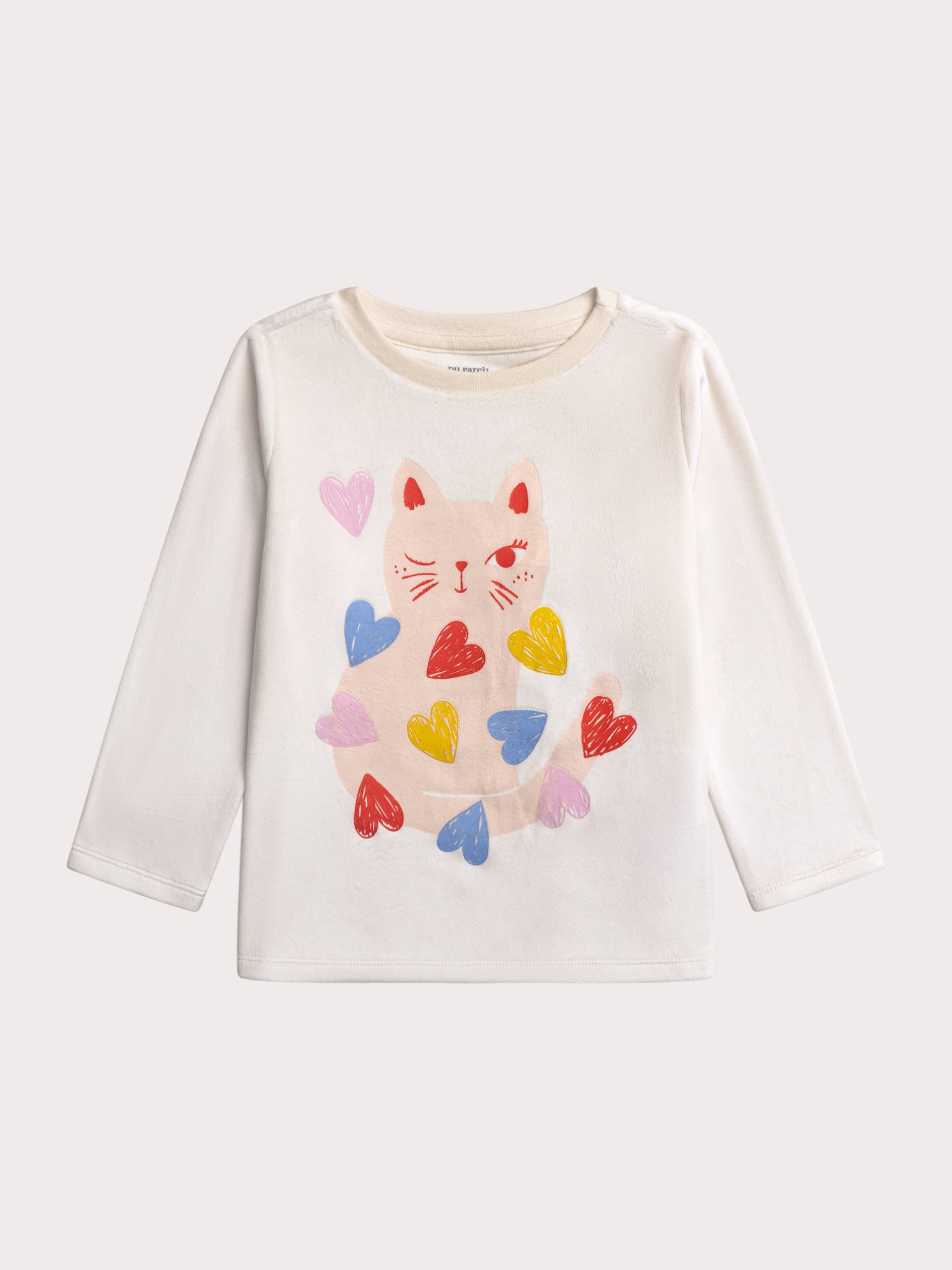 Pyjama coeur pour enfant fille