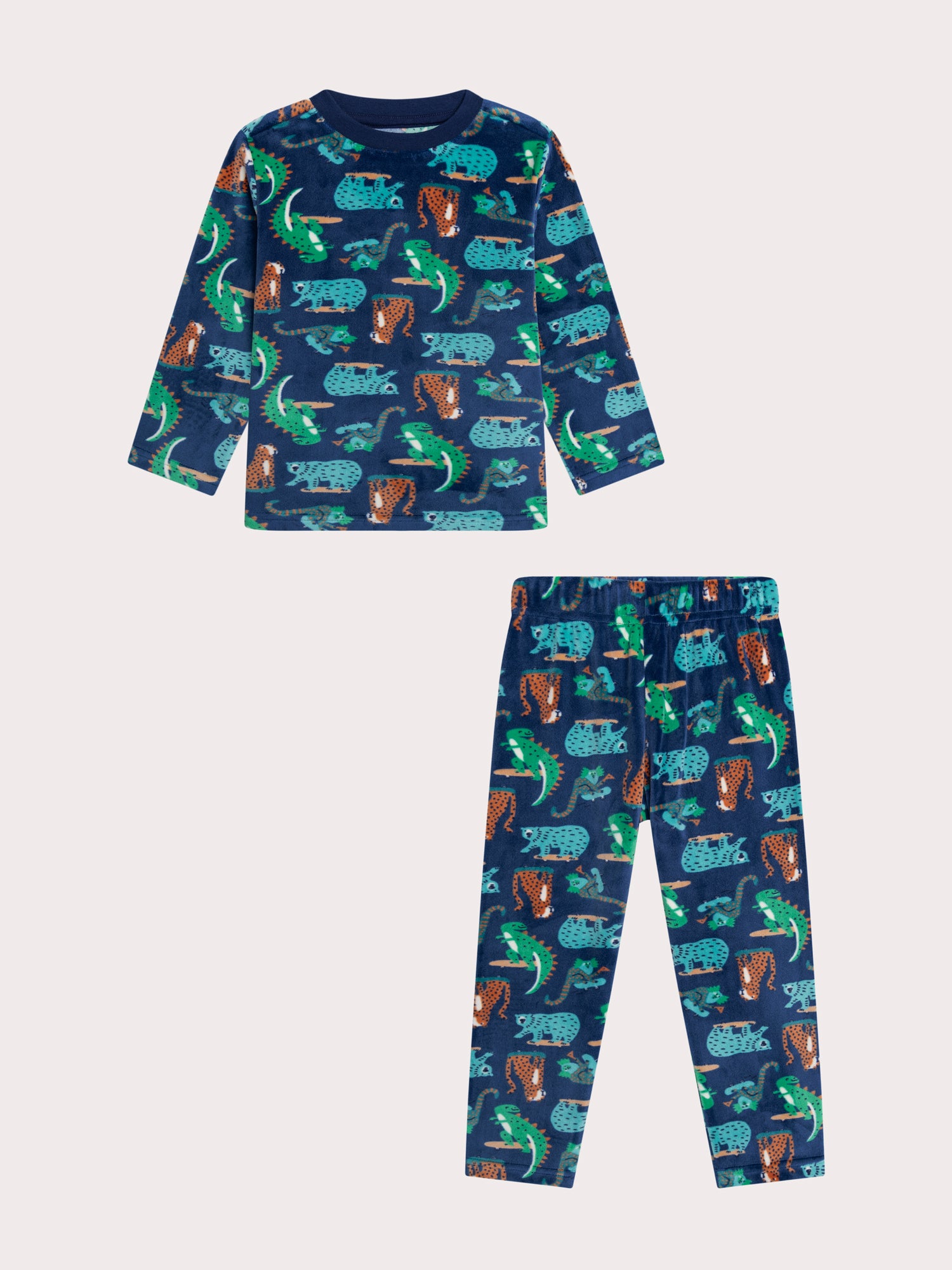 Pyjama animaux en skate pour enfant garçon
