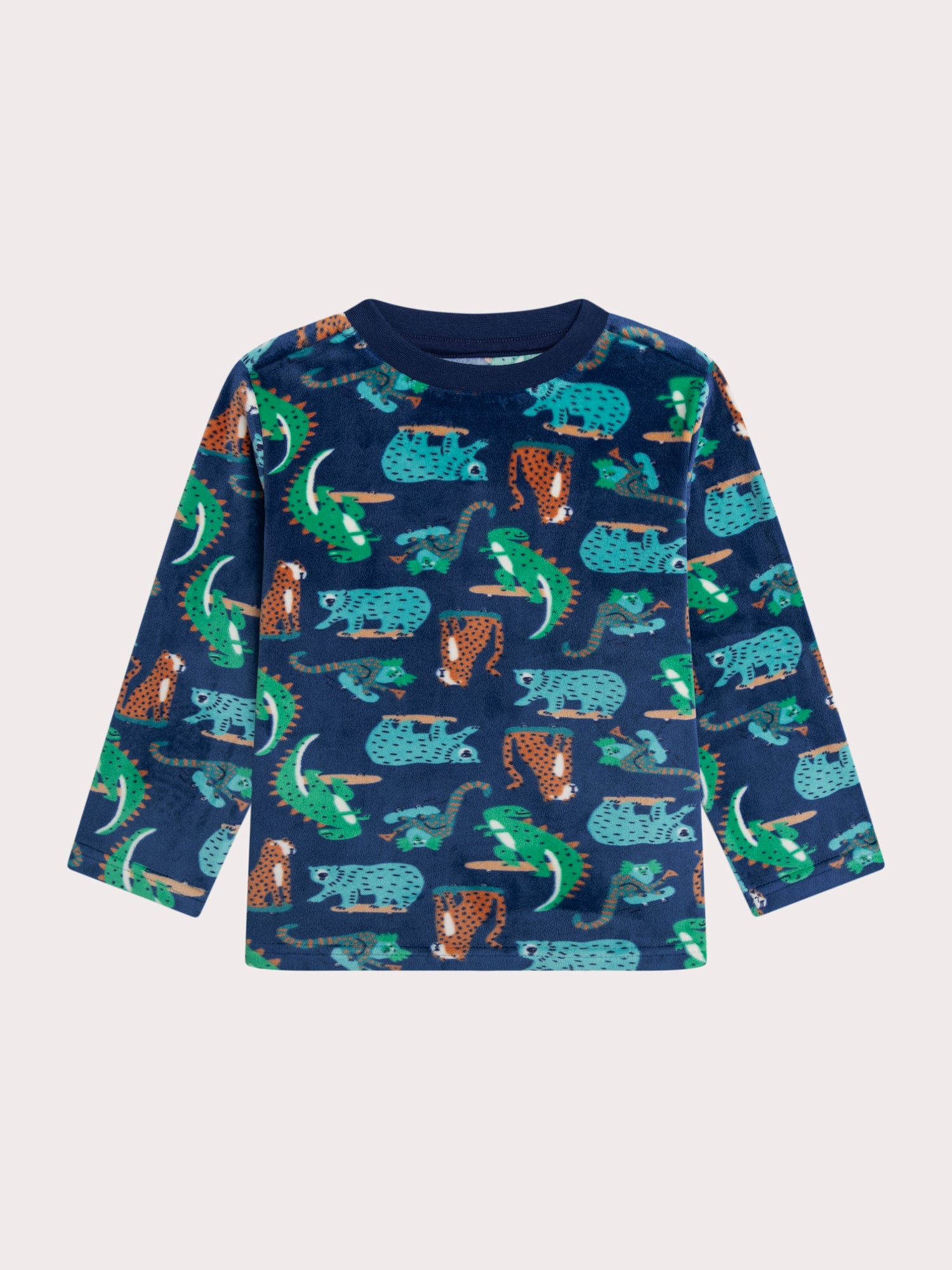 Pyjama animaux en skate pour enfant garçon