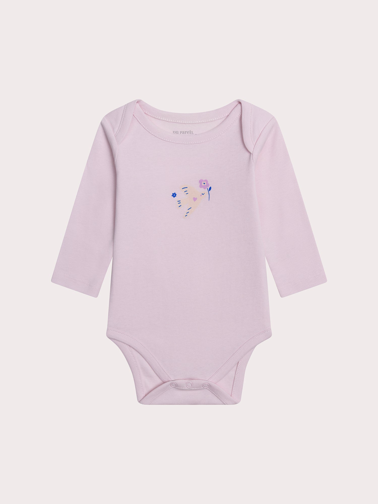 Lot de 5 body pour layette fille