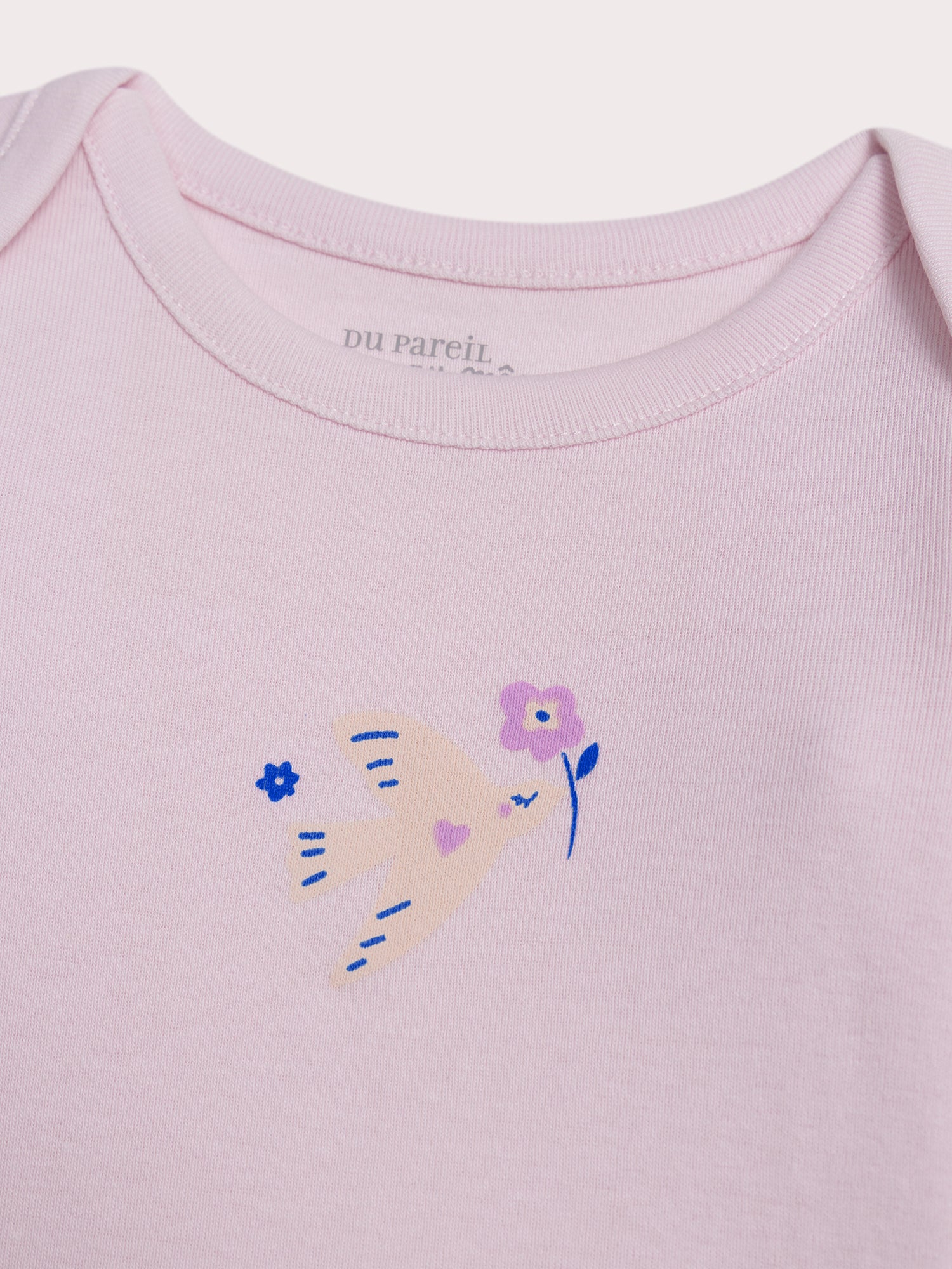 Lot de 5 body pour layette fille