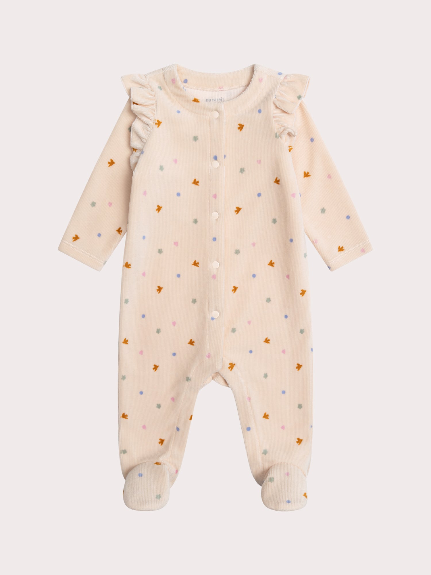 Grenouillere fantaisie pour bébé fille