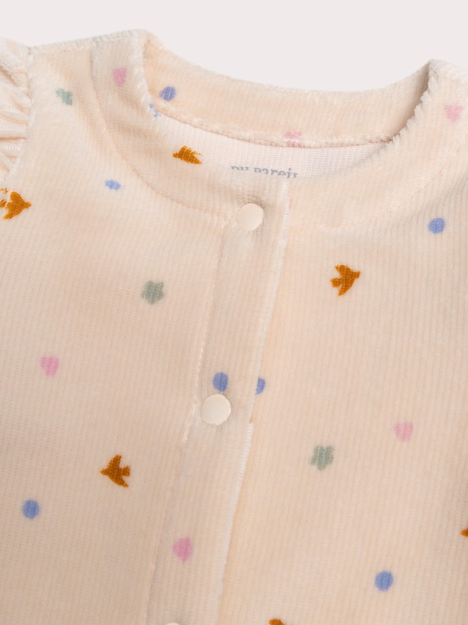 Grenouillere fantaisie pour bébé fille