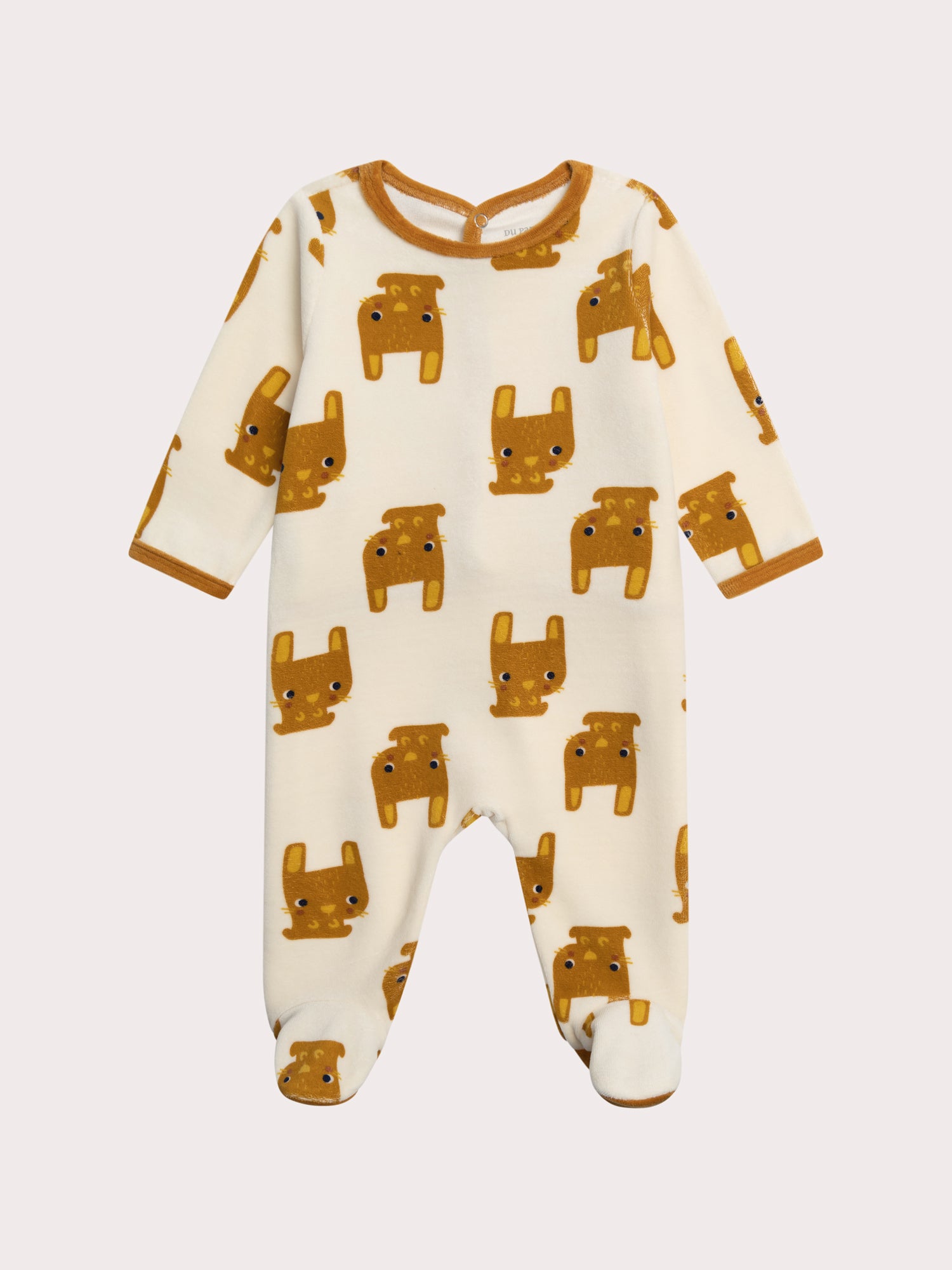 Grenouillere lapin pour bébé garçon