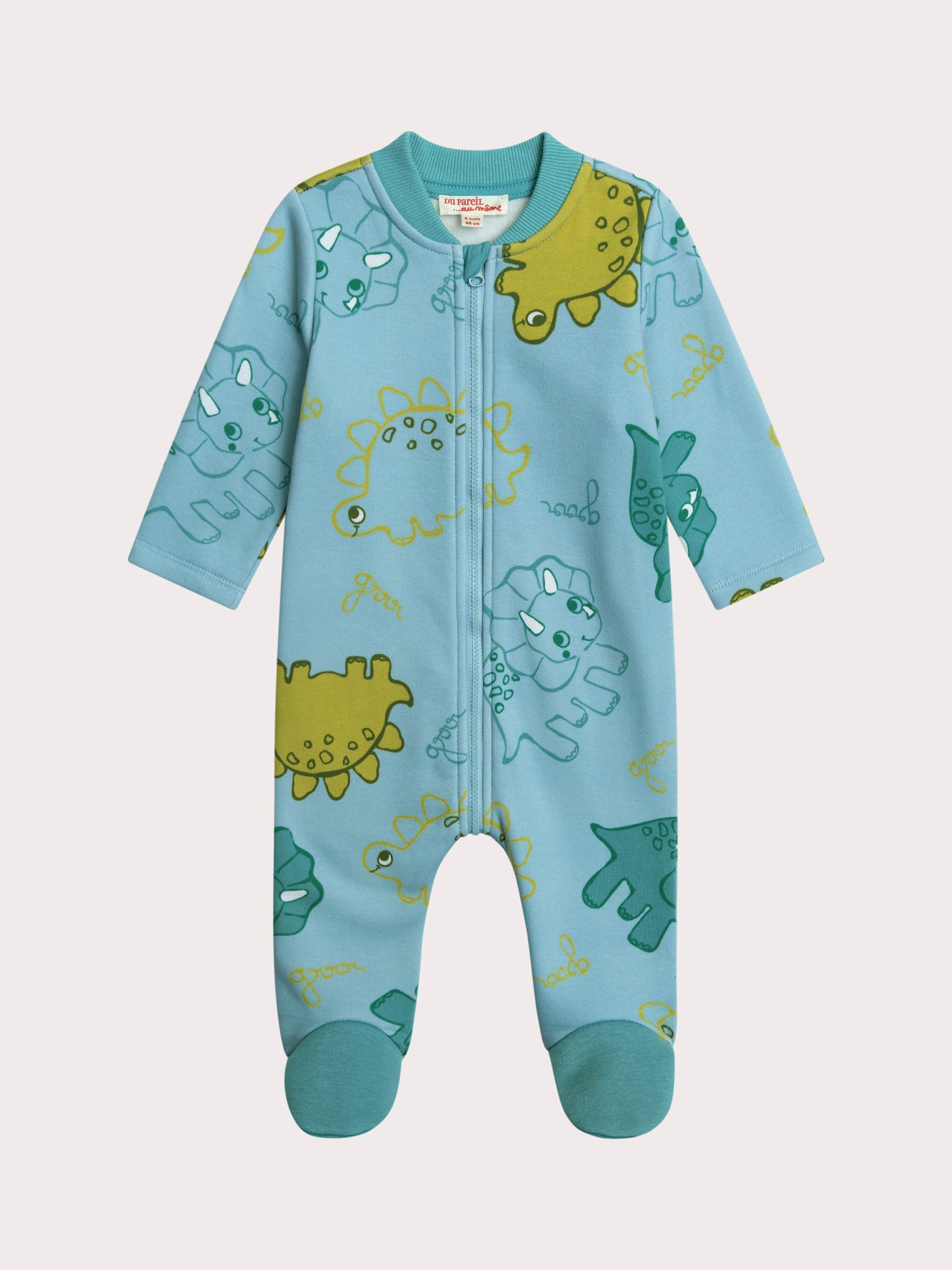 Grenouillere dinosaure pour bébé garçon