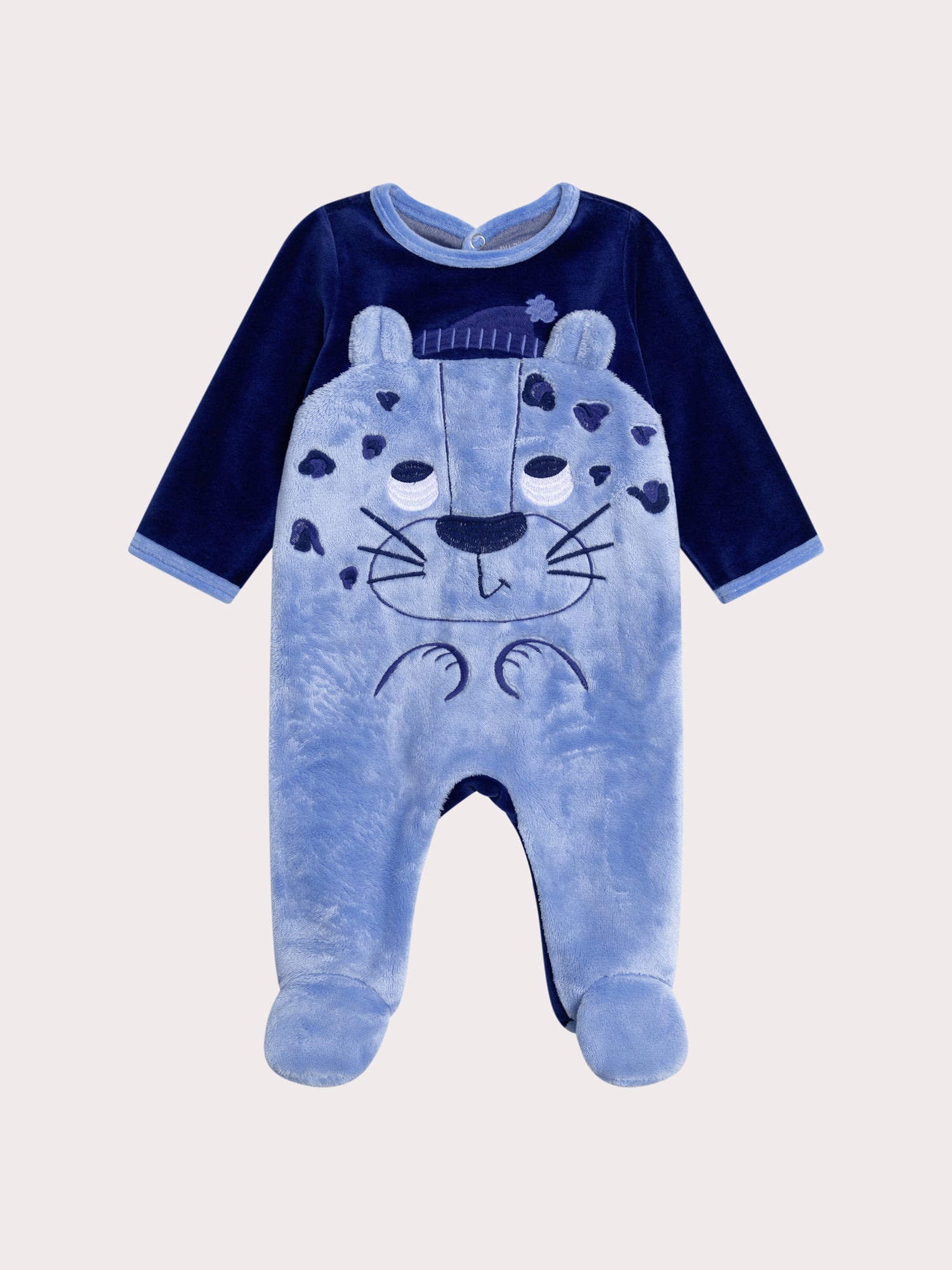 Grenouillere léopard pour bébé garçon